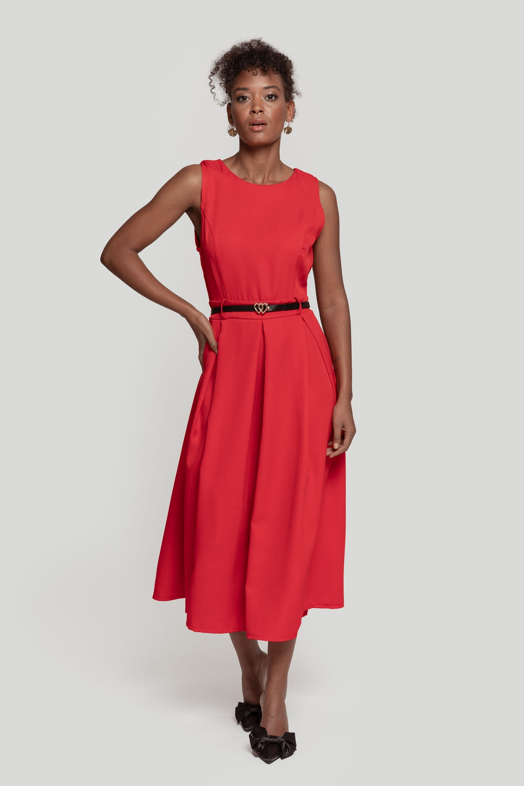 VESTIDO  CINTURON