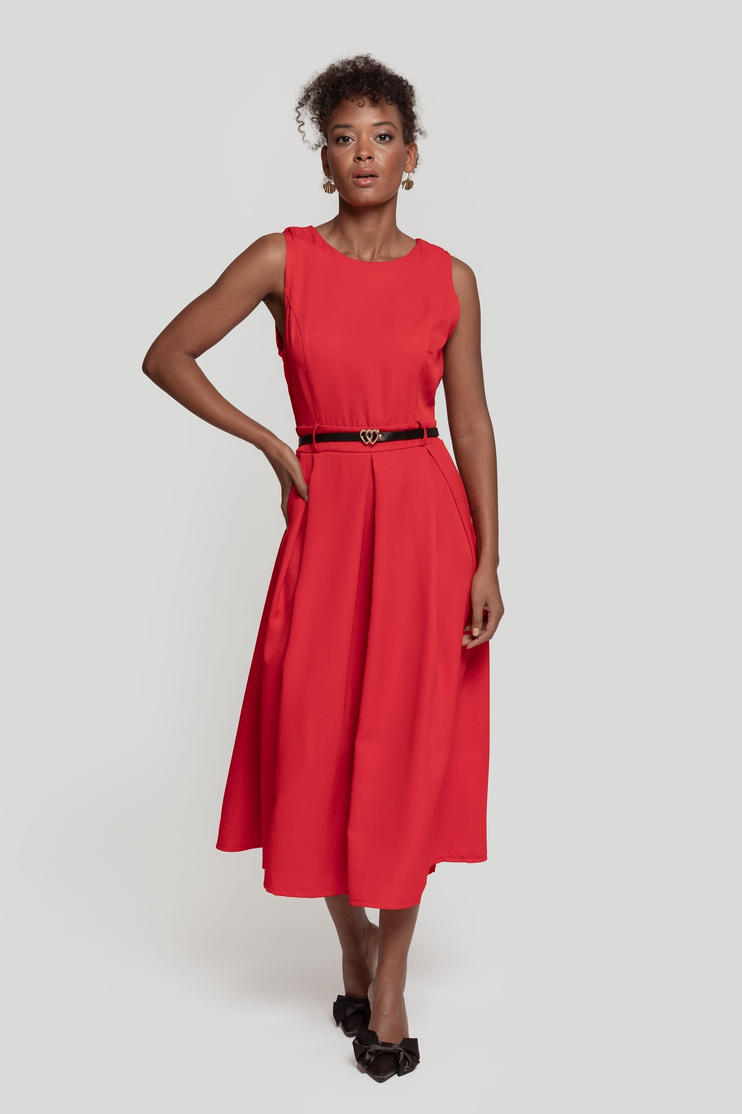 VESTIDO  CINTURON