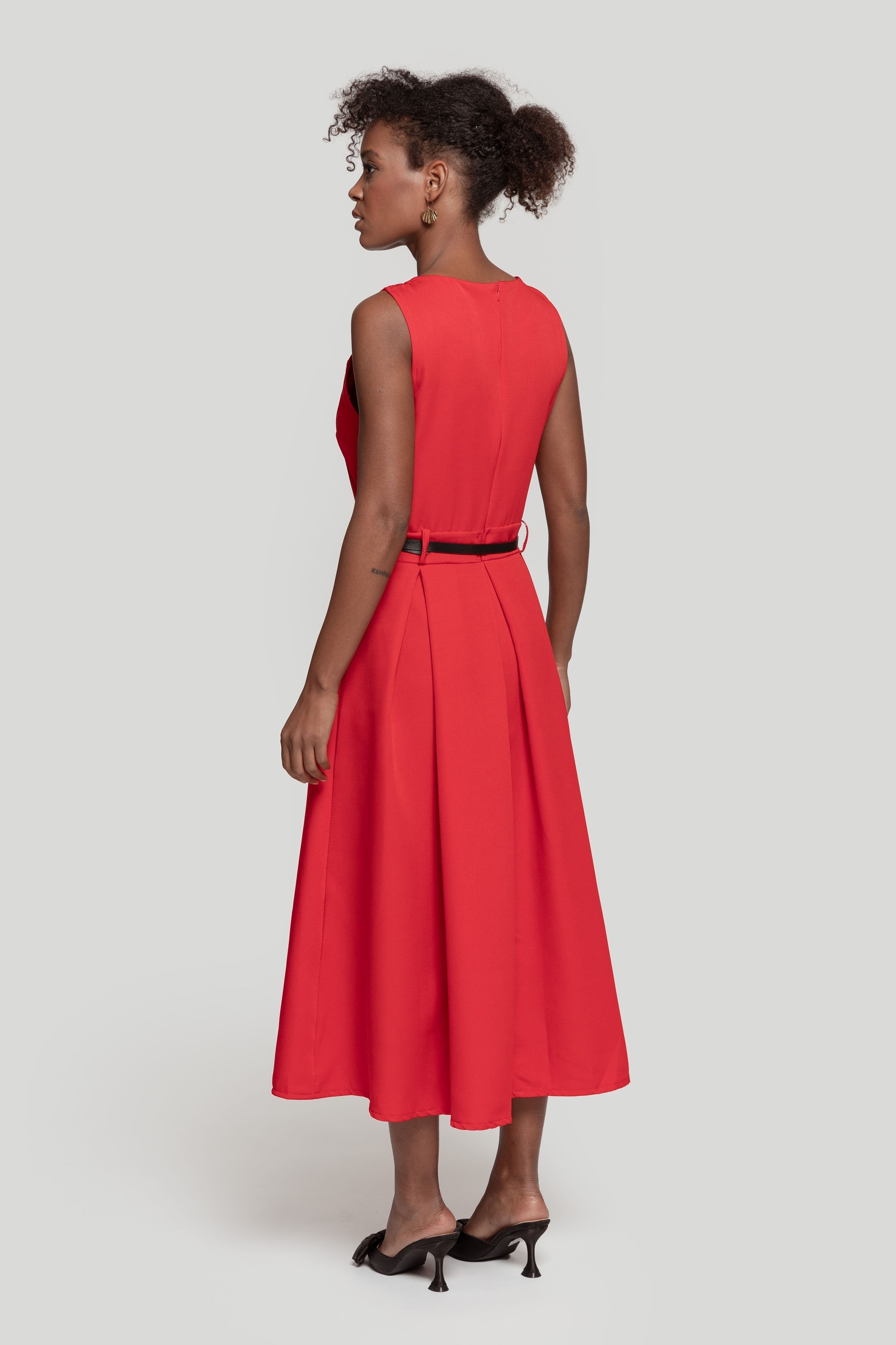 VESTIDO  CINTURON