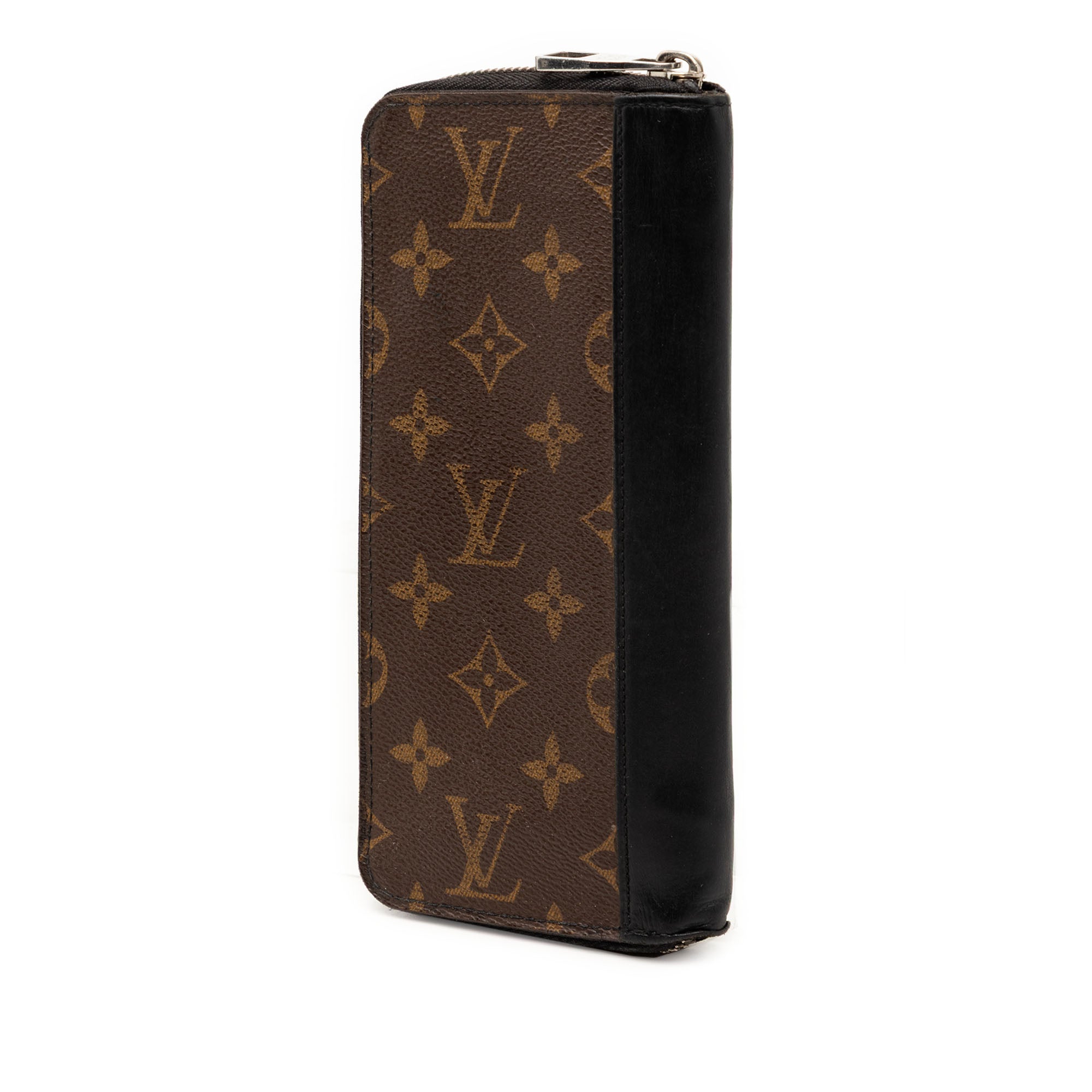 Monogram Macassar Vertical Zippy Wallet