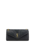 Saint Laurent Calypso Shoulder Bag — Black