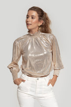 BLUSA  METALIZADA