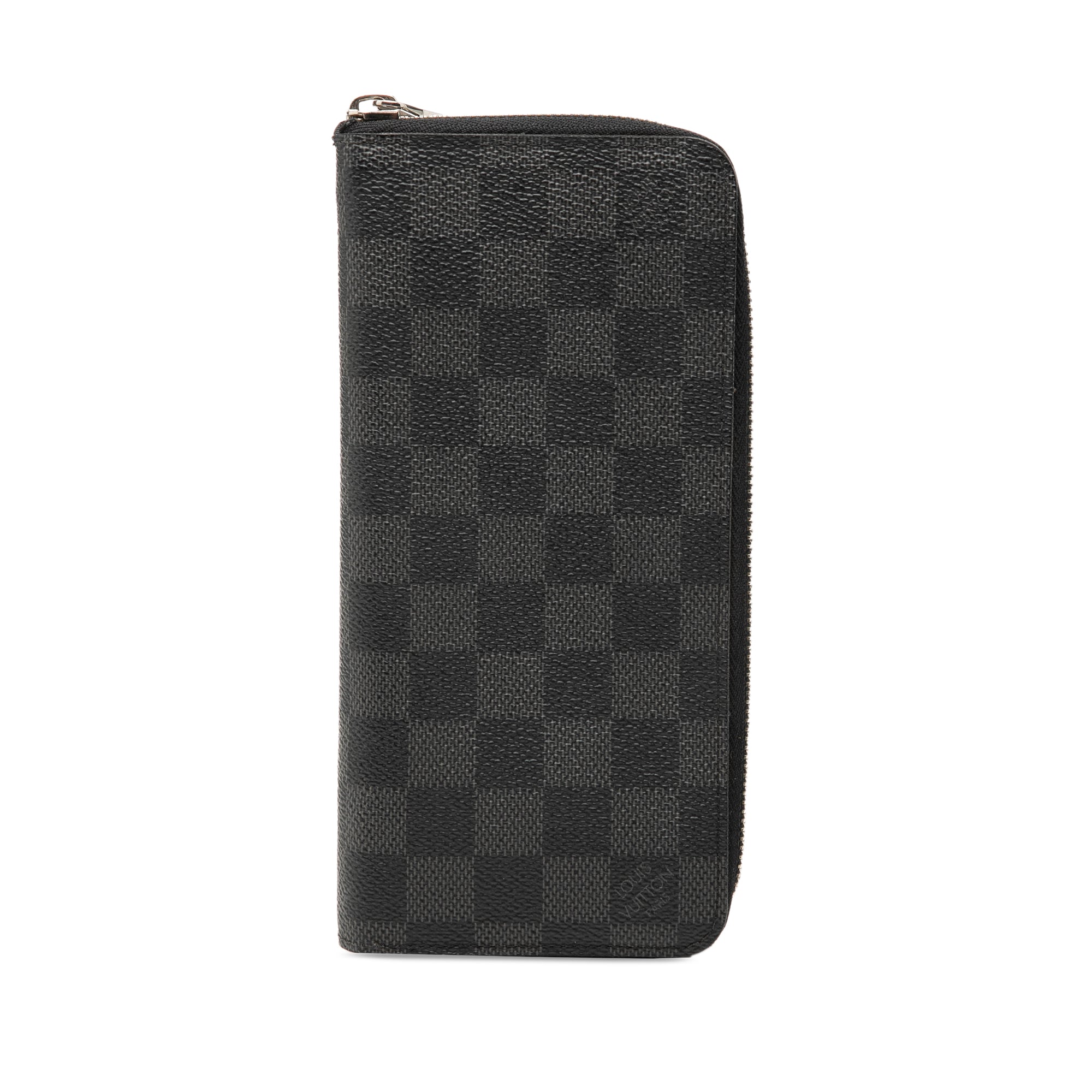 Damier Graphite Vertical Zippy Wallet