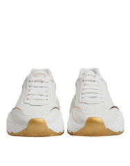 Women's White Gold Daymaster Low Top Sneakers Shoes Pl+pu+83lf