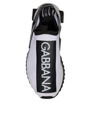 Women's Black White Slip On Sorrento Sneakers Shoes 05+pl+pu+vi