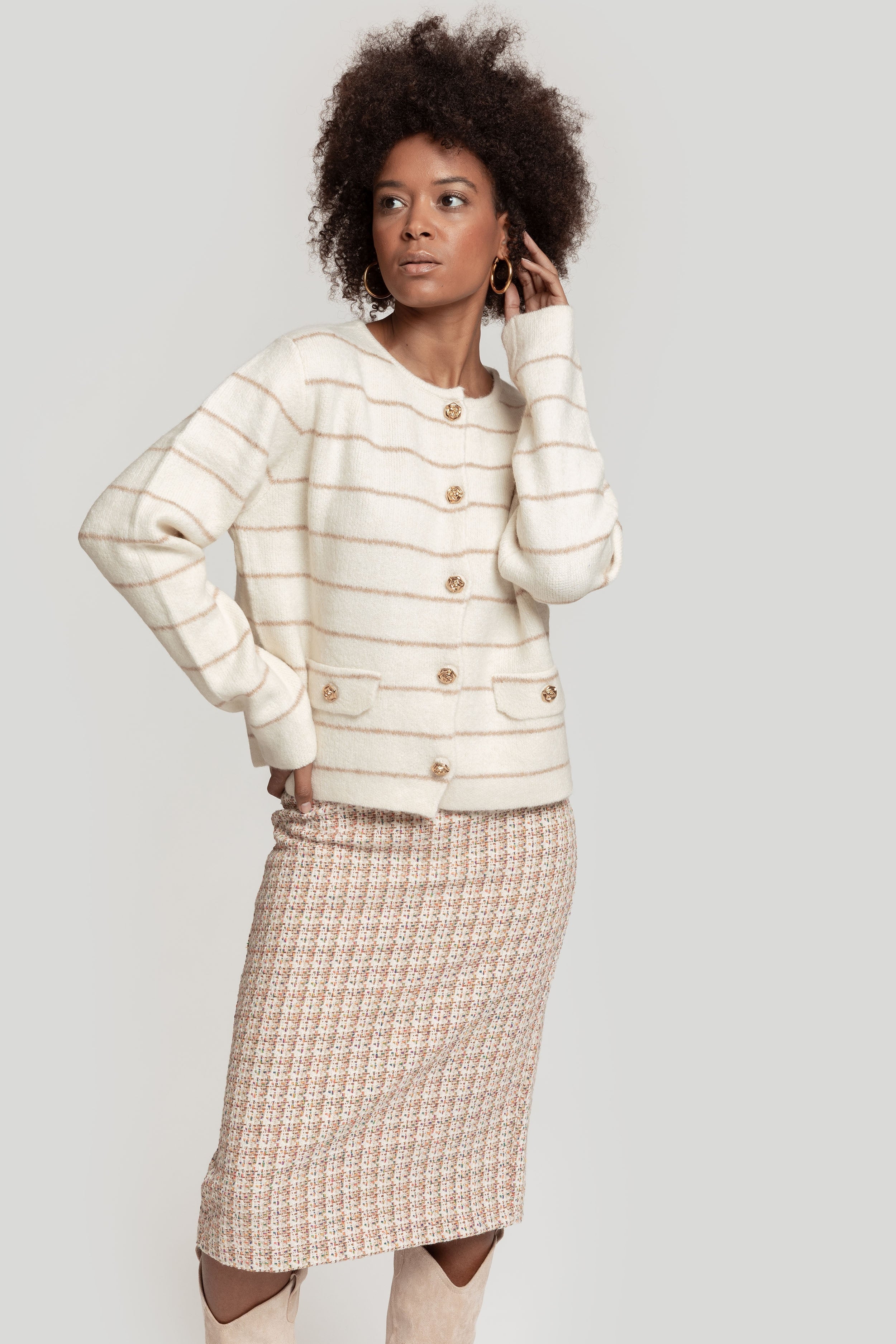 FALDA  TWEED