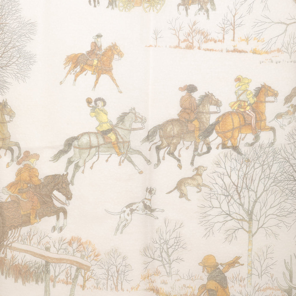 L'Hiver Silk Scarf 90