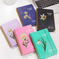Planificador Personalizado Flor de Nacimiento 2026 Cuaderno espiral A5 con nombre y páginas semanales Planificador mensual Regalo de cumpleaños para amigos de la familia