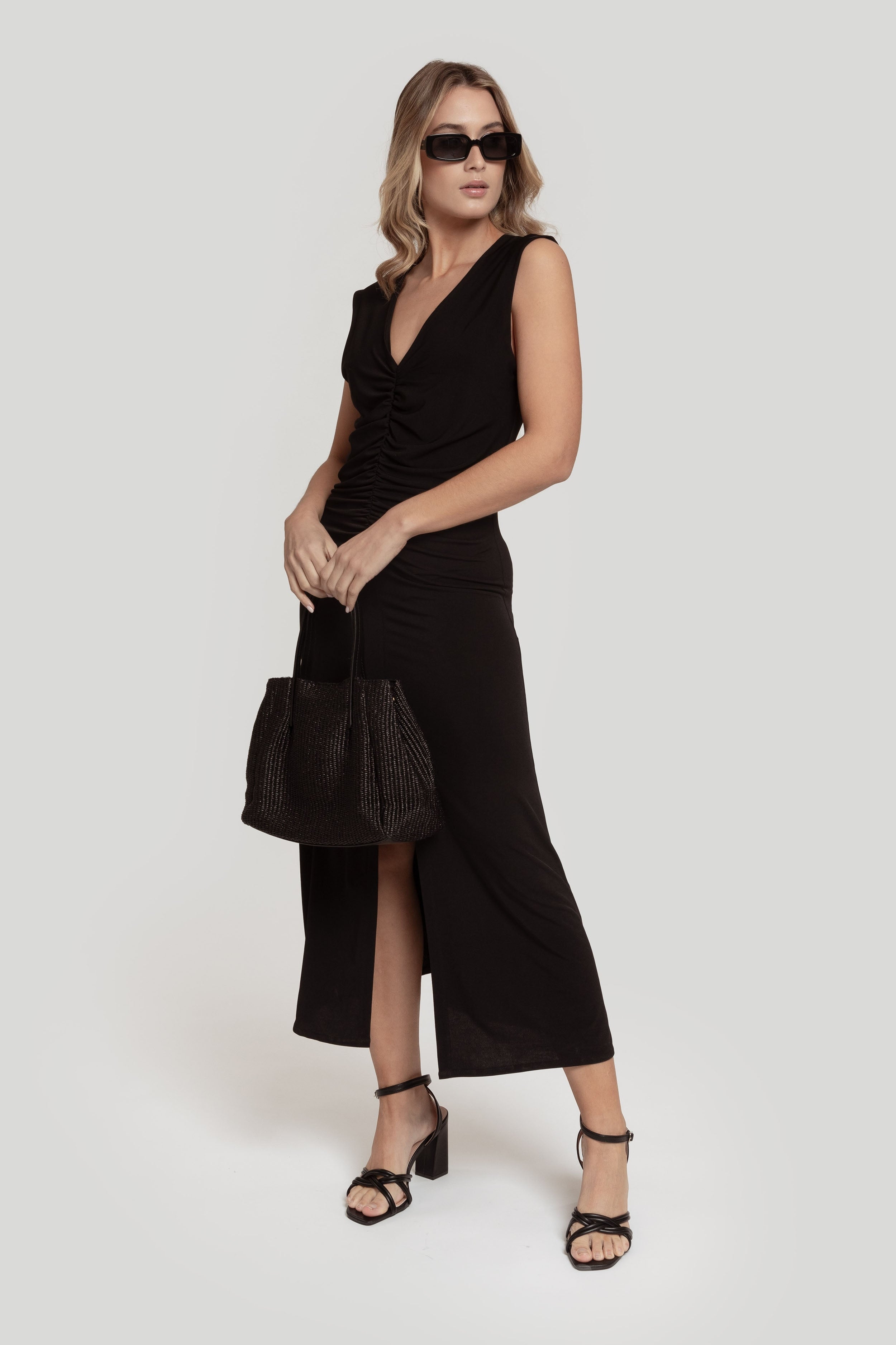 VESTIDO  FRUNCE