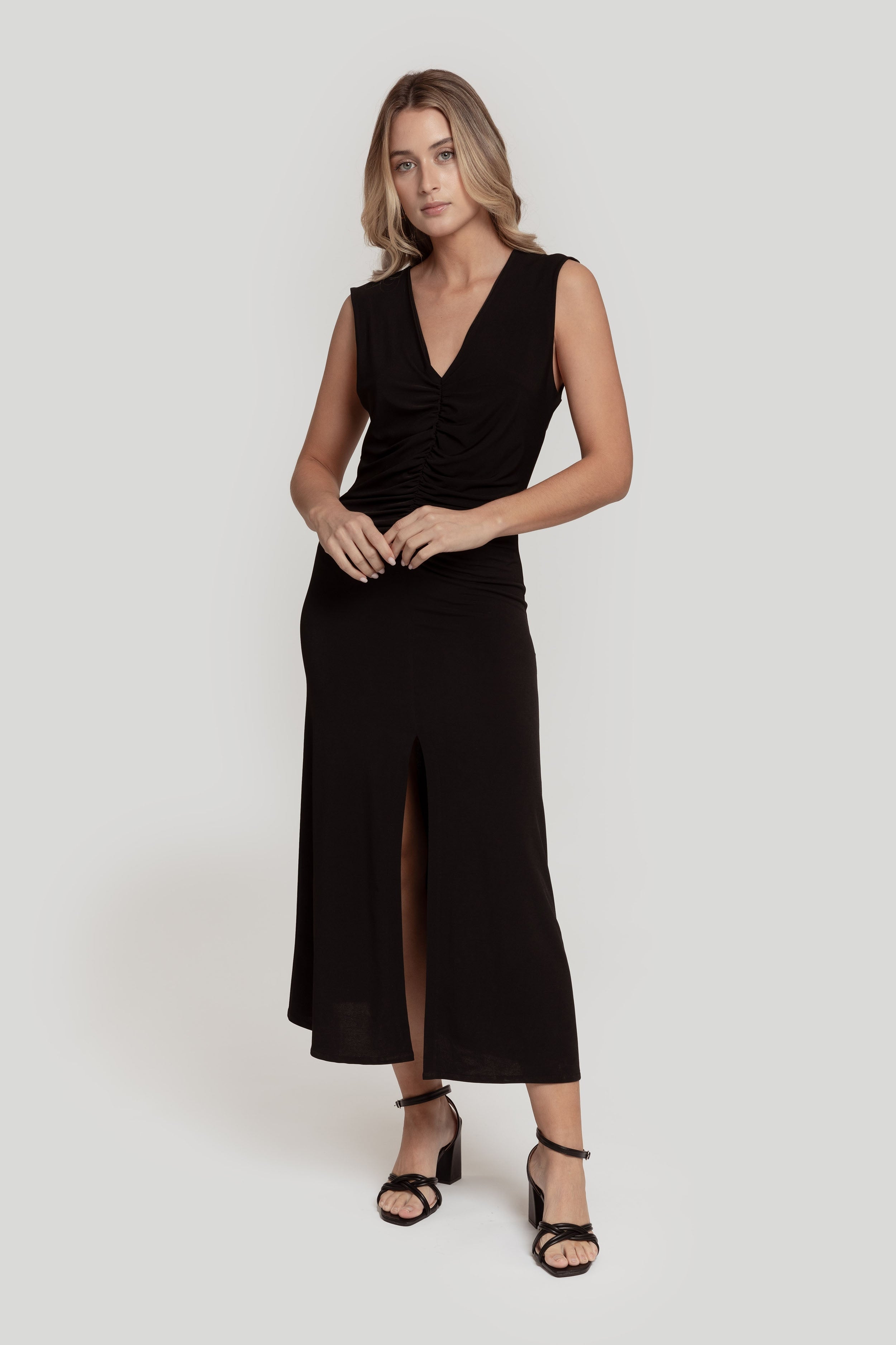 VESTIDO  FRUNCE