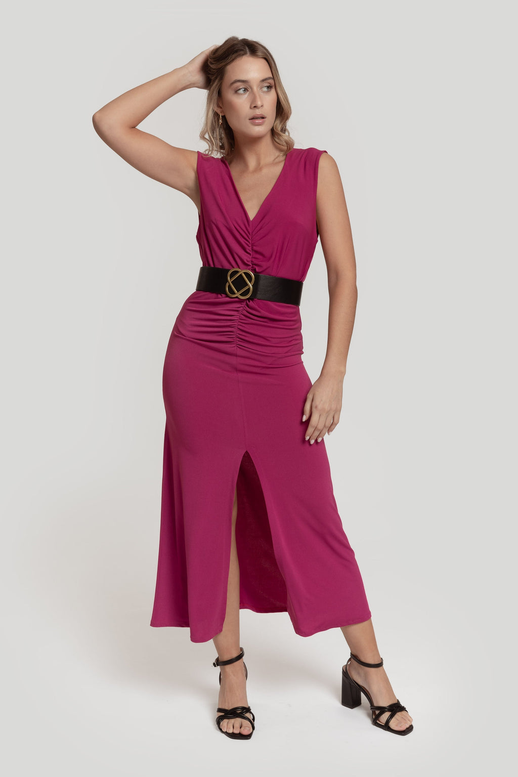 VESTIDO  FRUNCE