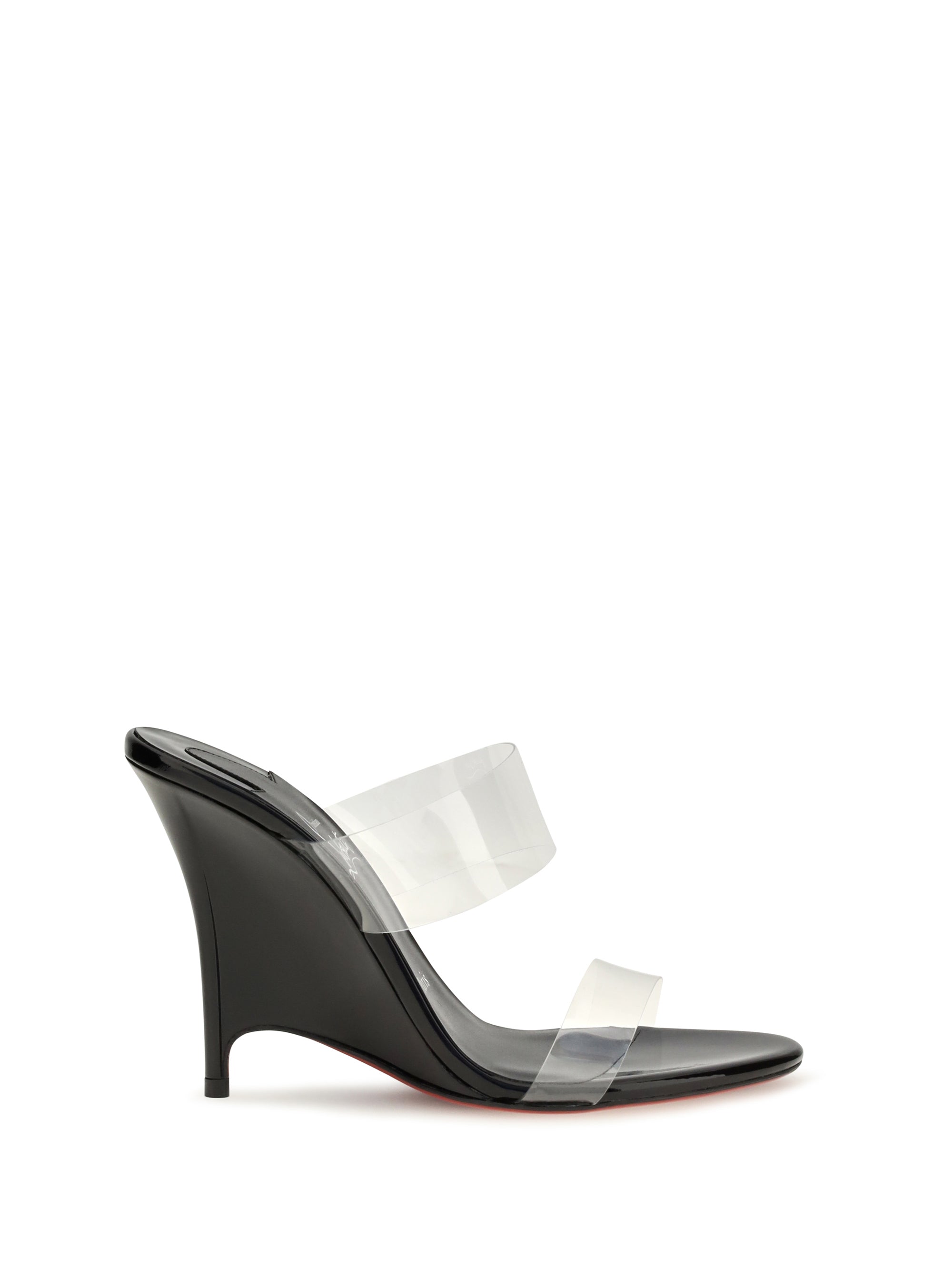 Christian Louboutin Solo Zee Mule Heel — Black