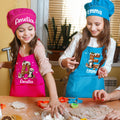 Delantal de cocina con bolsillo para niños, regalo de Navidad para niños y niñas.