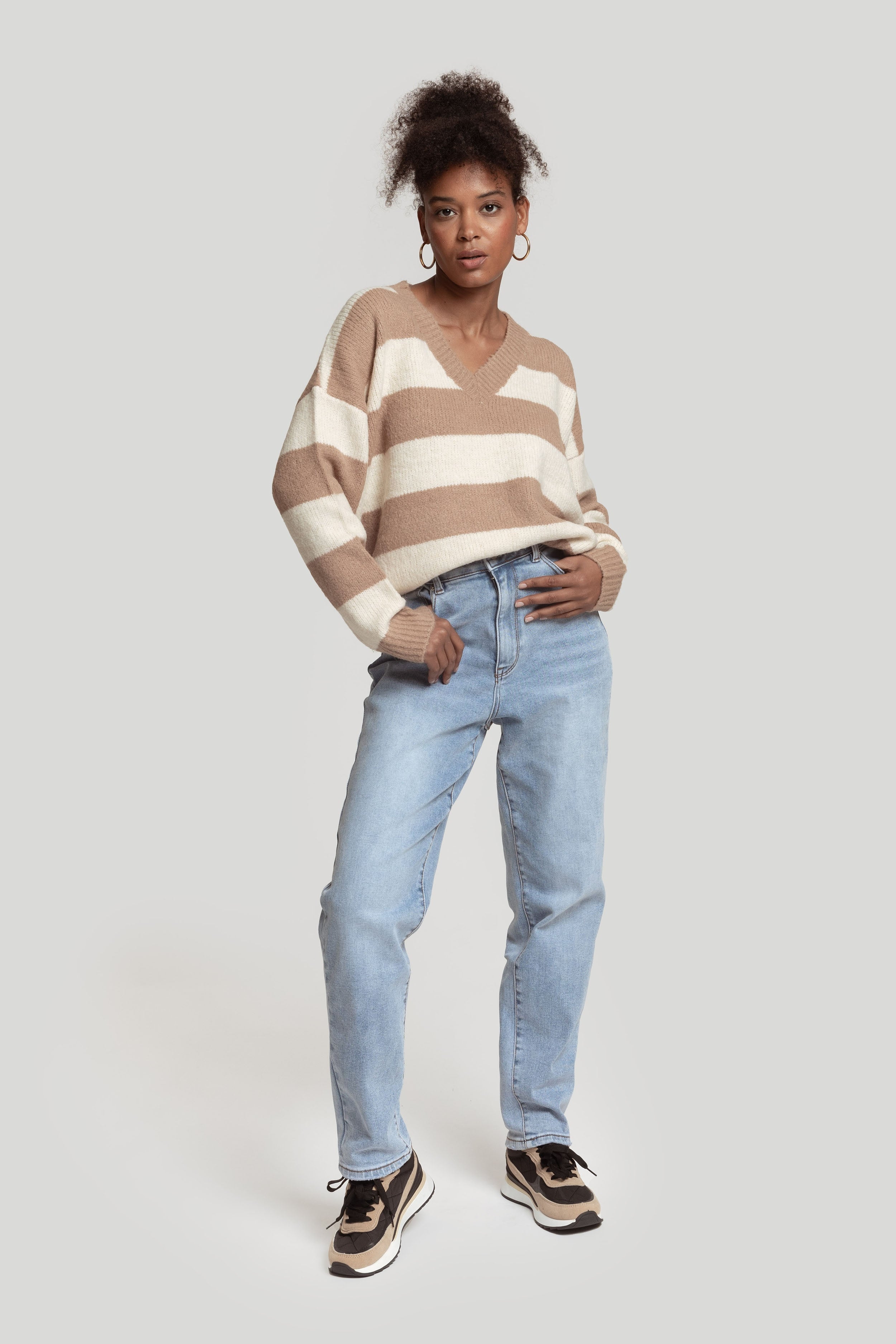 JEANS LAULIA MOM STRETCH