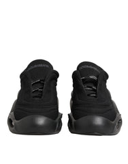 Black Lace Up Wave Low Top Men Sneaker Shoes Pl+vi
