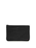 Kiton Fabric Clutch — Black