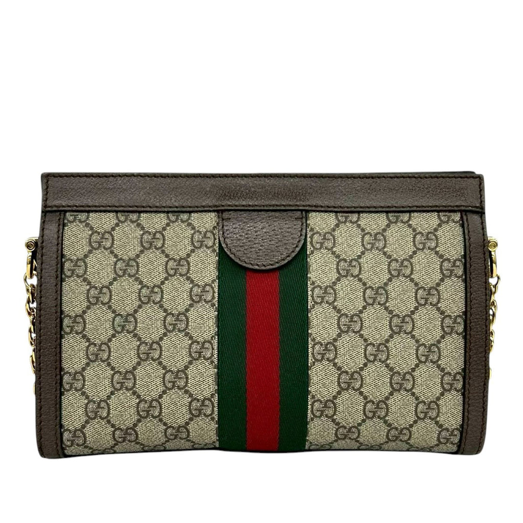 Small GG Supreme Web Ophidia Chain Crossbody
