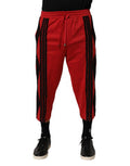 Men's Embroidered Cotton Joggers