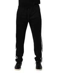 Men's Cotton Sweatpants Joggers Black