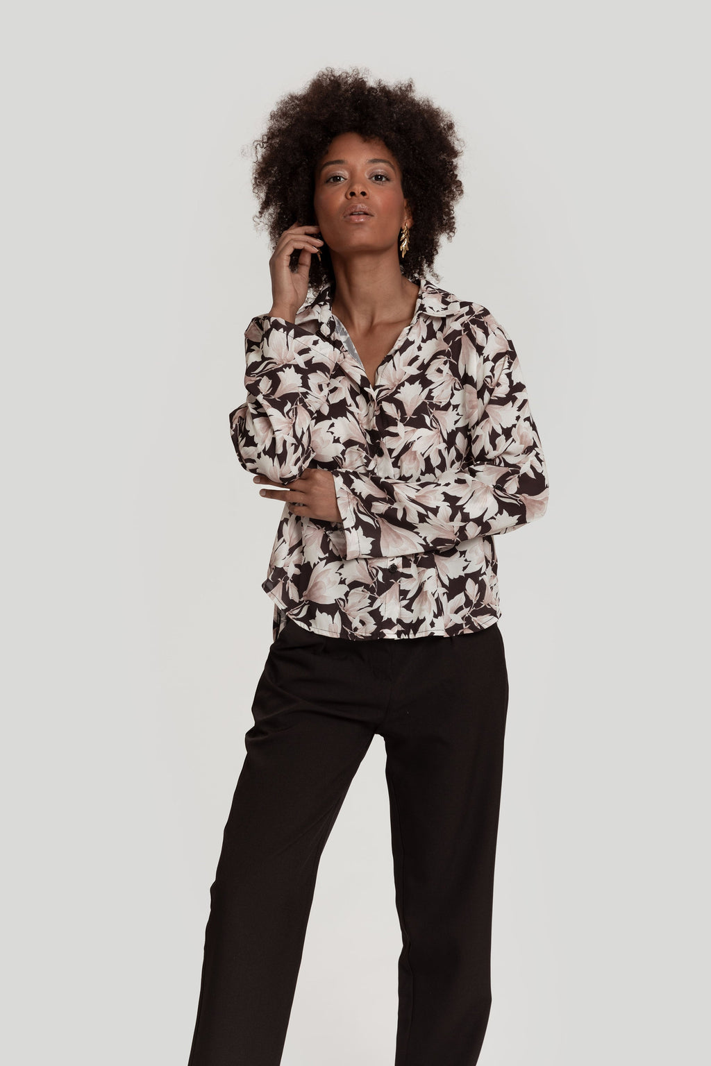 CAMISA  FLORES