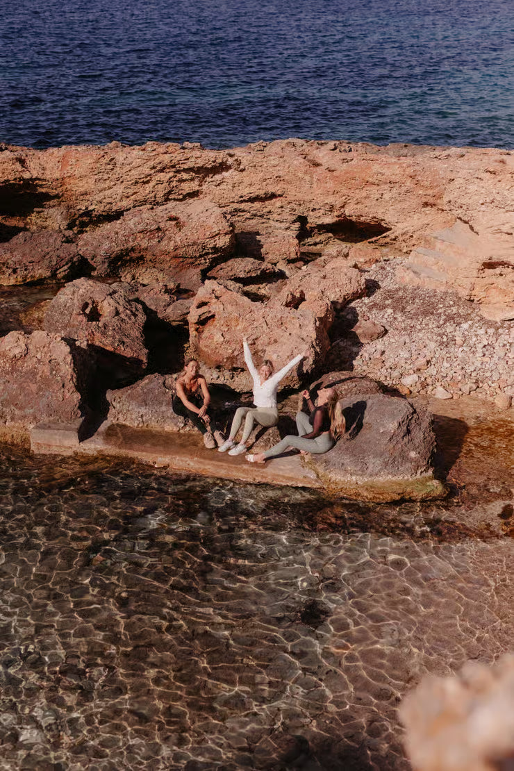 Vinyasa Style Yoga Session with Stunning Panoramic Sea Views, Angel Cards Reading, Photoshoots, Secret Cove and Crystal Waters Experience