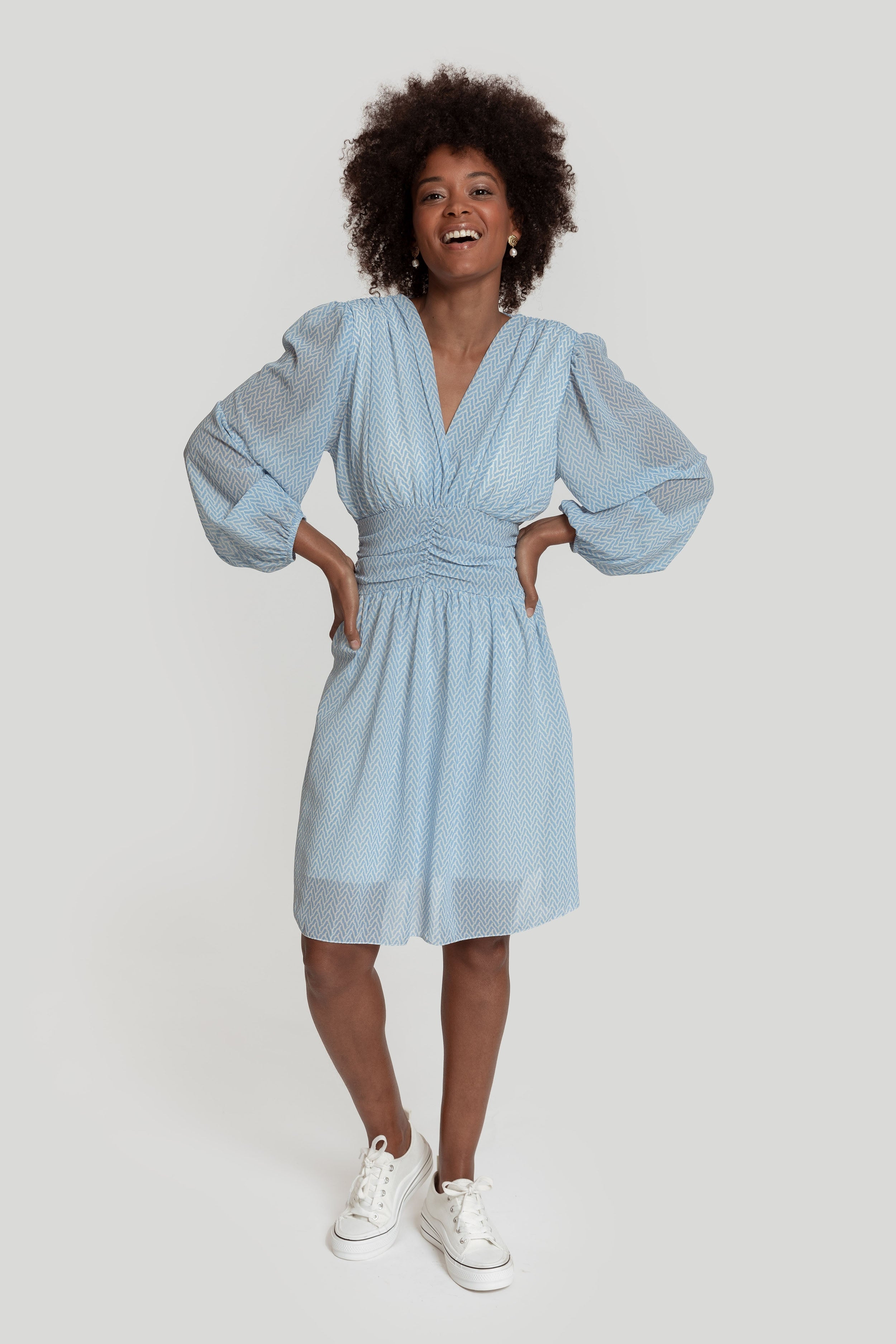 VESTIDO  FRUNCE