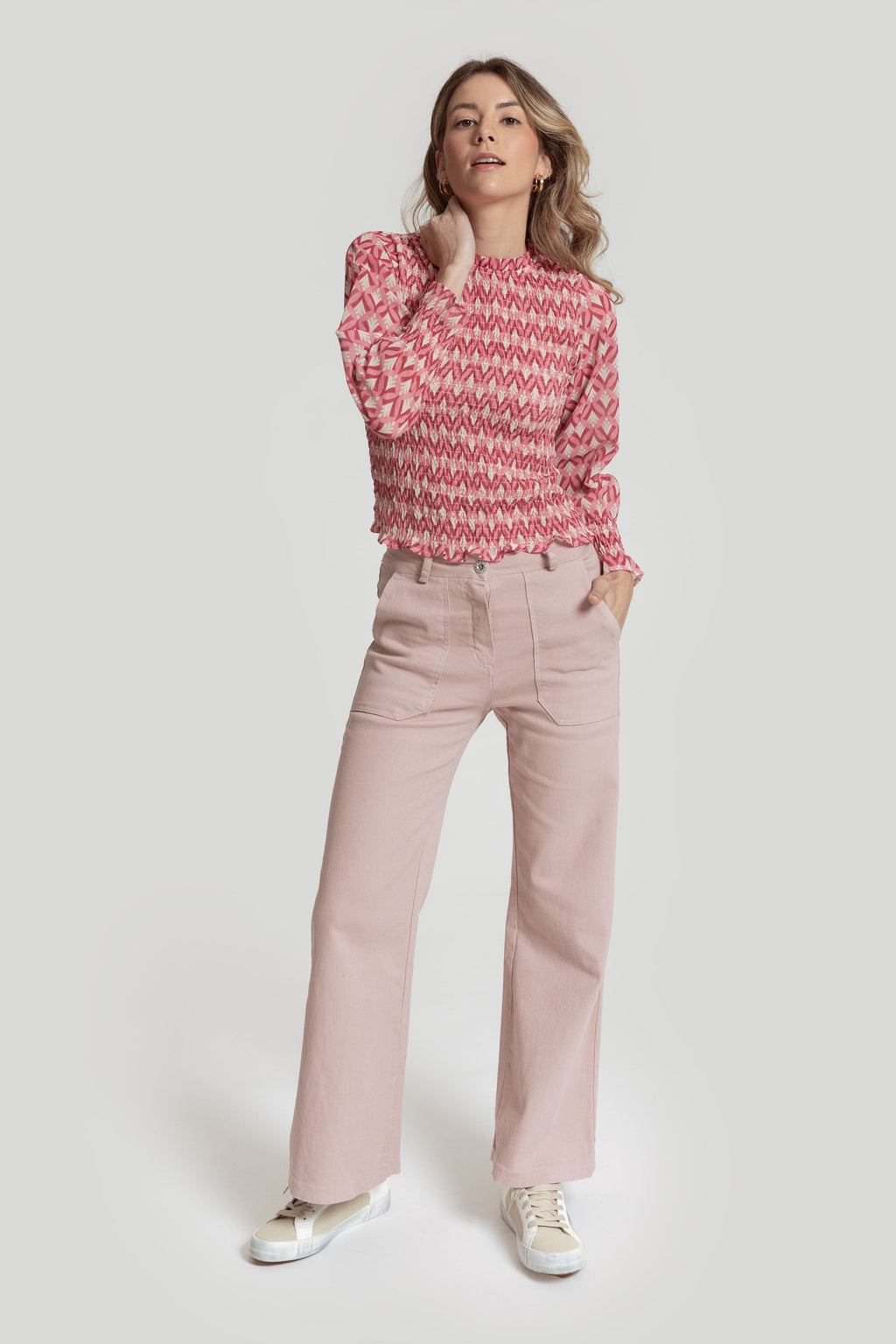 BLUSA  FRUNCE