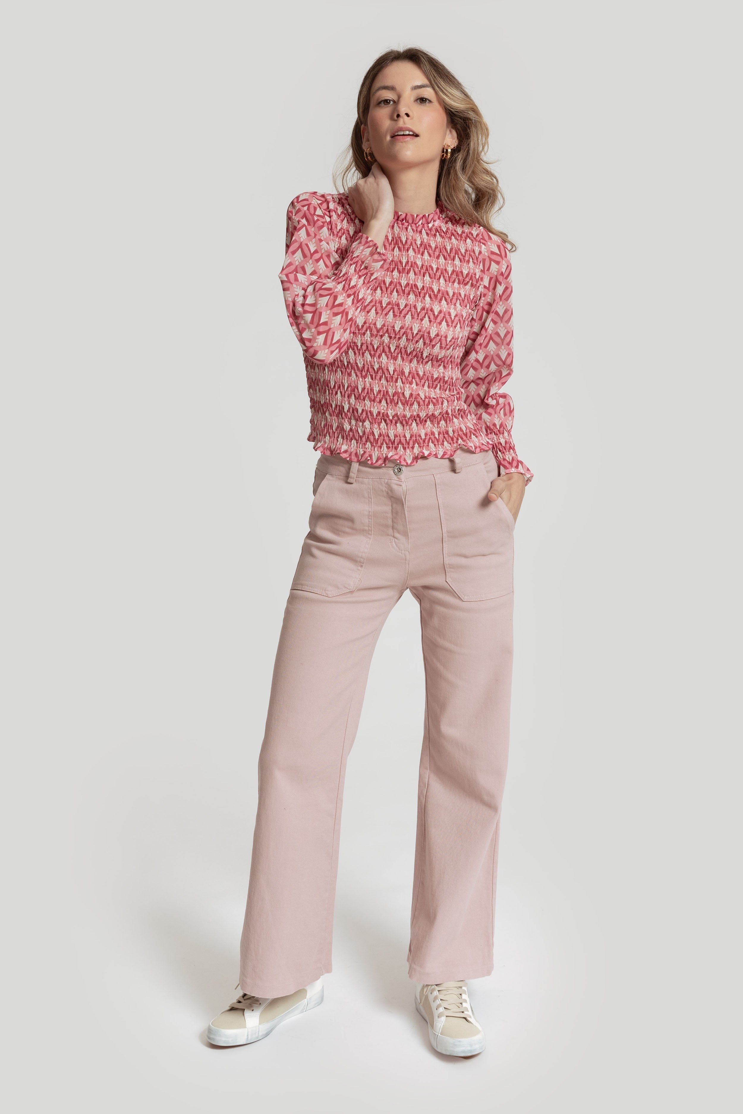 BLUSA  FRUNCE