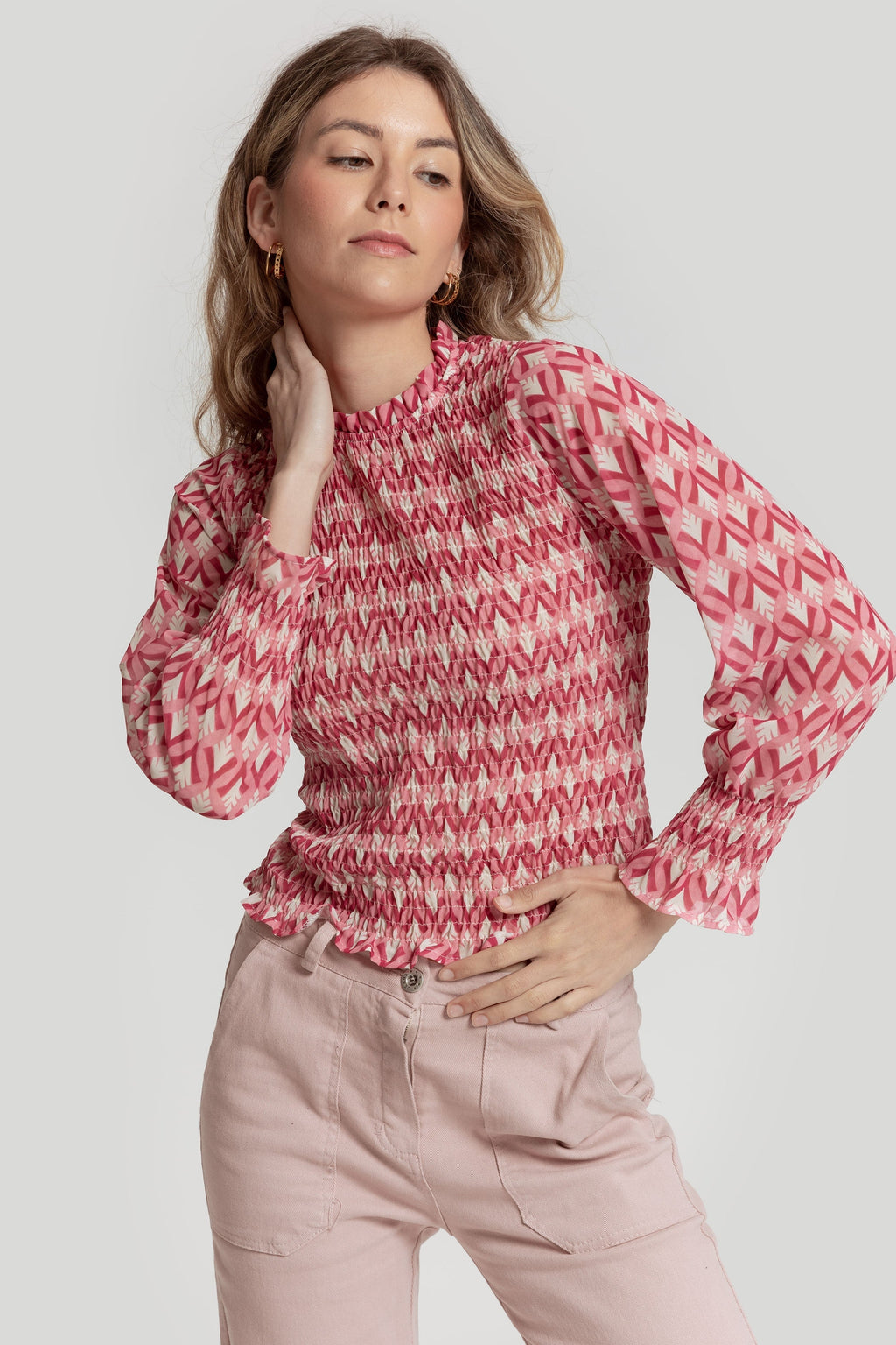 BLUSA  FRUNCE