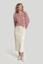 BLUSA  BOTON