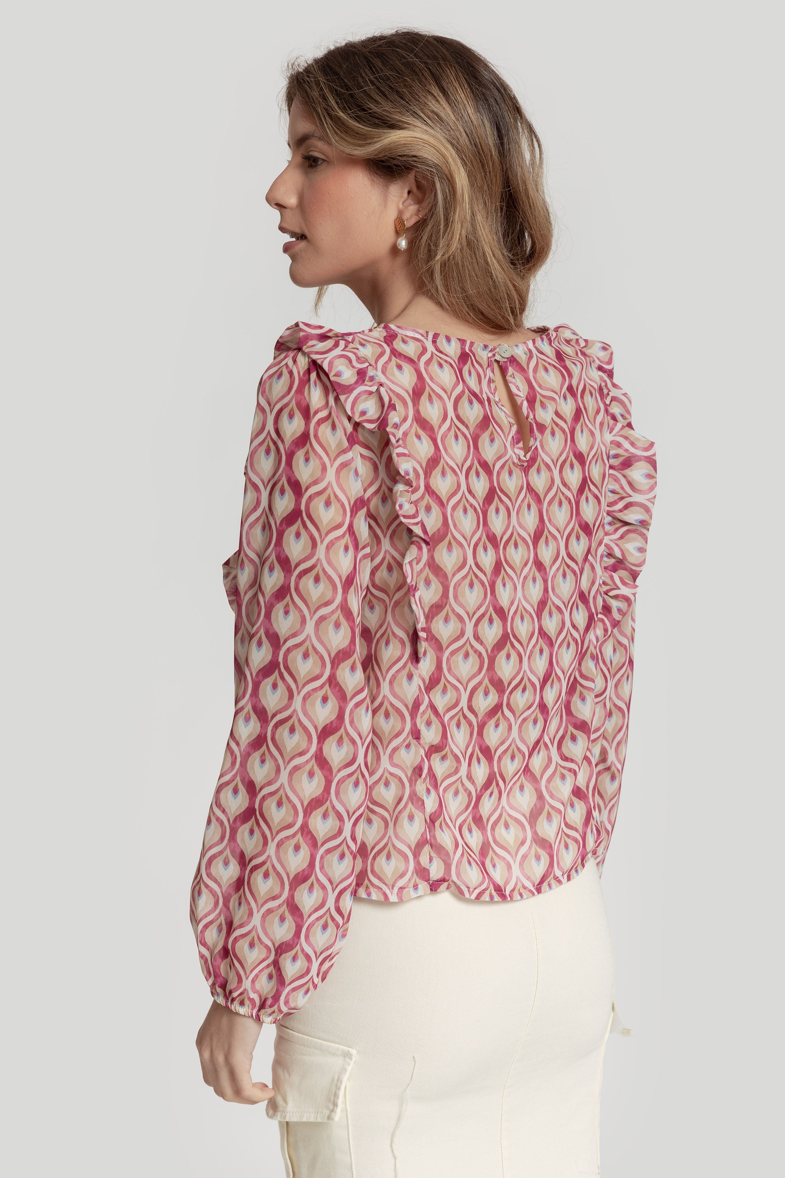 BLUSA  BOTON