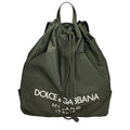 Men's Green Nylon Backpack