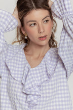 BLUSA  VOLANTE
