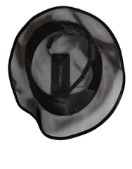 Men's Silk Mesh Bucket Hat Black