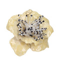 Men's Beige Metal Broch Accessory