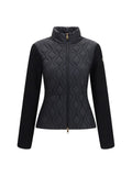 Moncler Quilted Cotton Jacket — Black