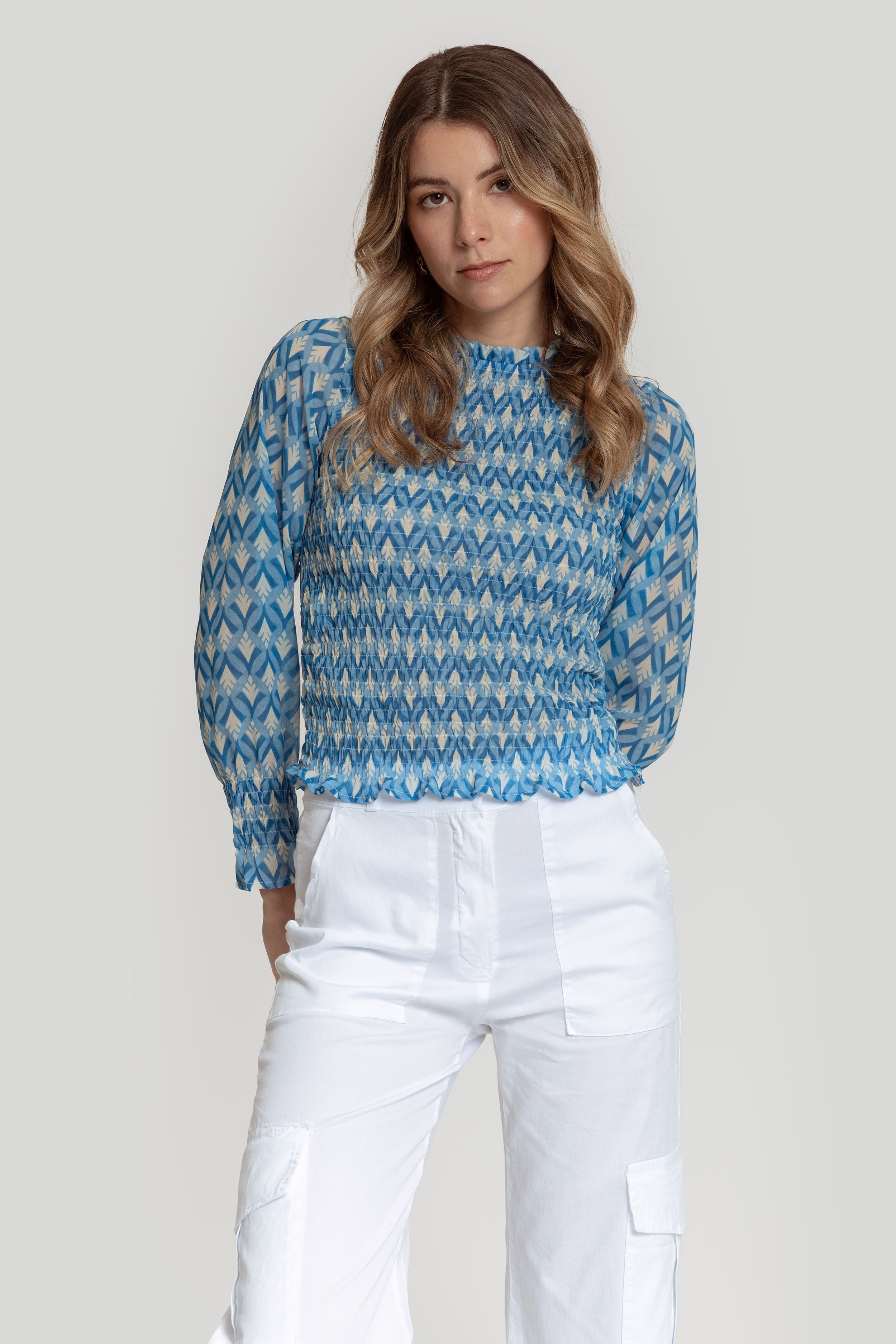 BLUSA  FRUNCE