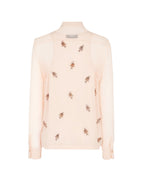 Fendi T-shirts and Polos Peach Sorbet Seta - 40