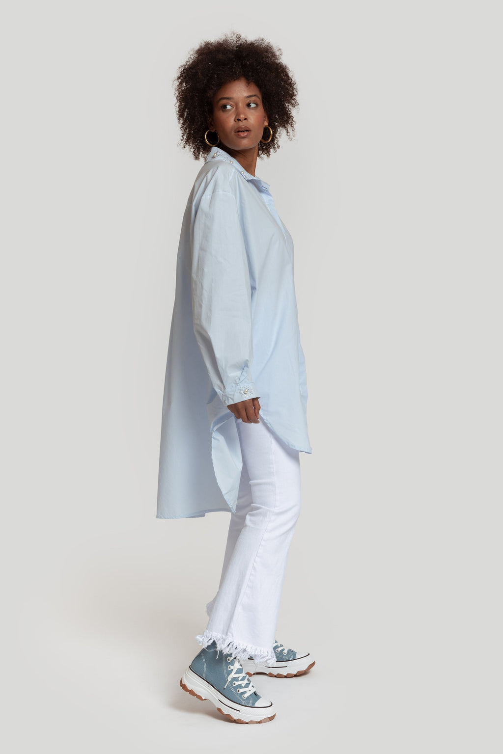 CAMISA  PERLAS