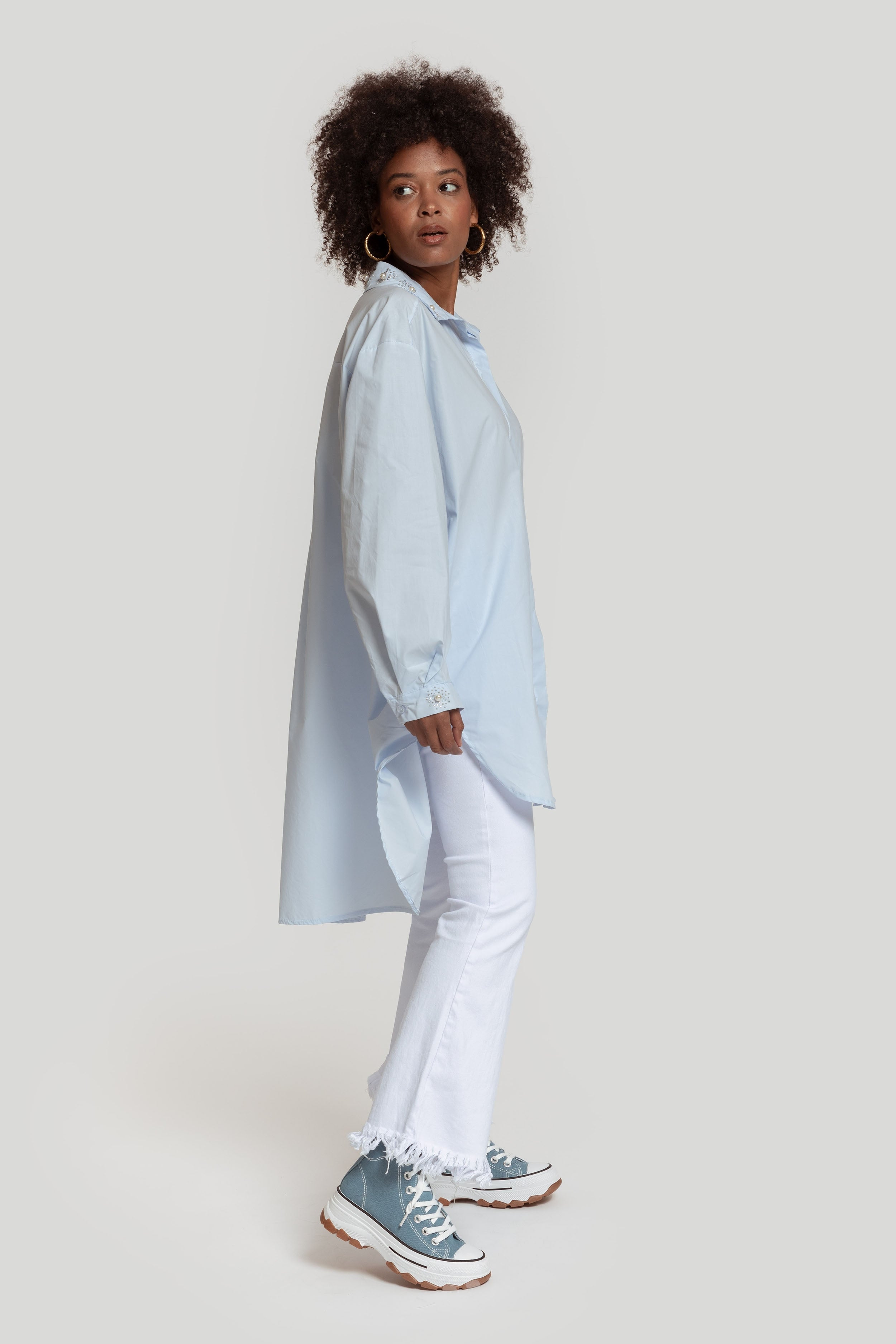 CAMISA  PERLAS