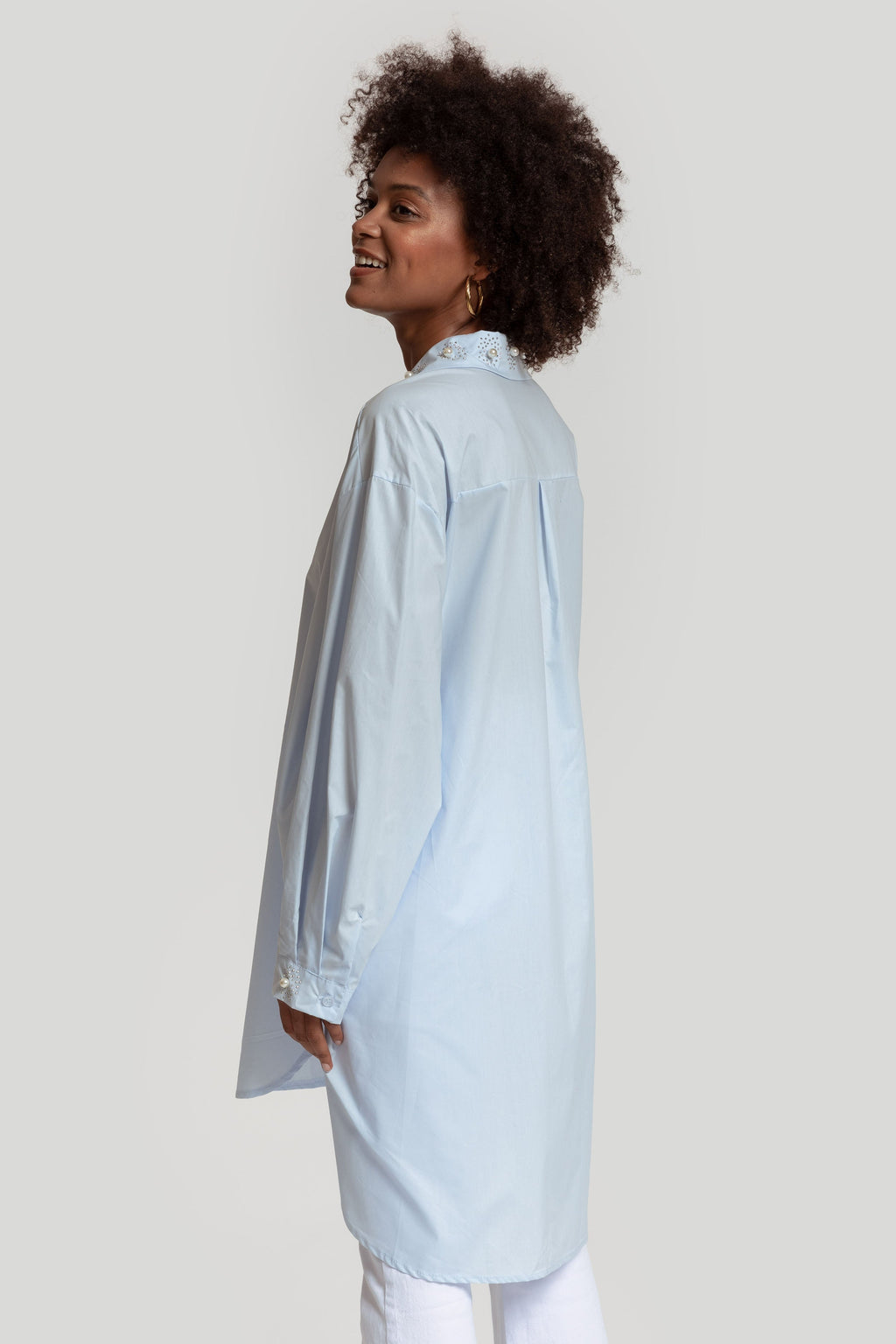 CAMISA  PERLAS