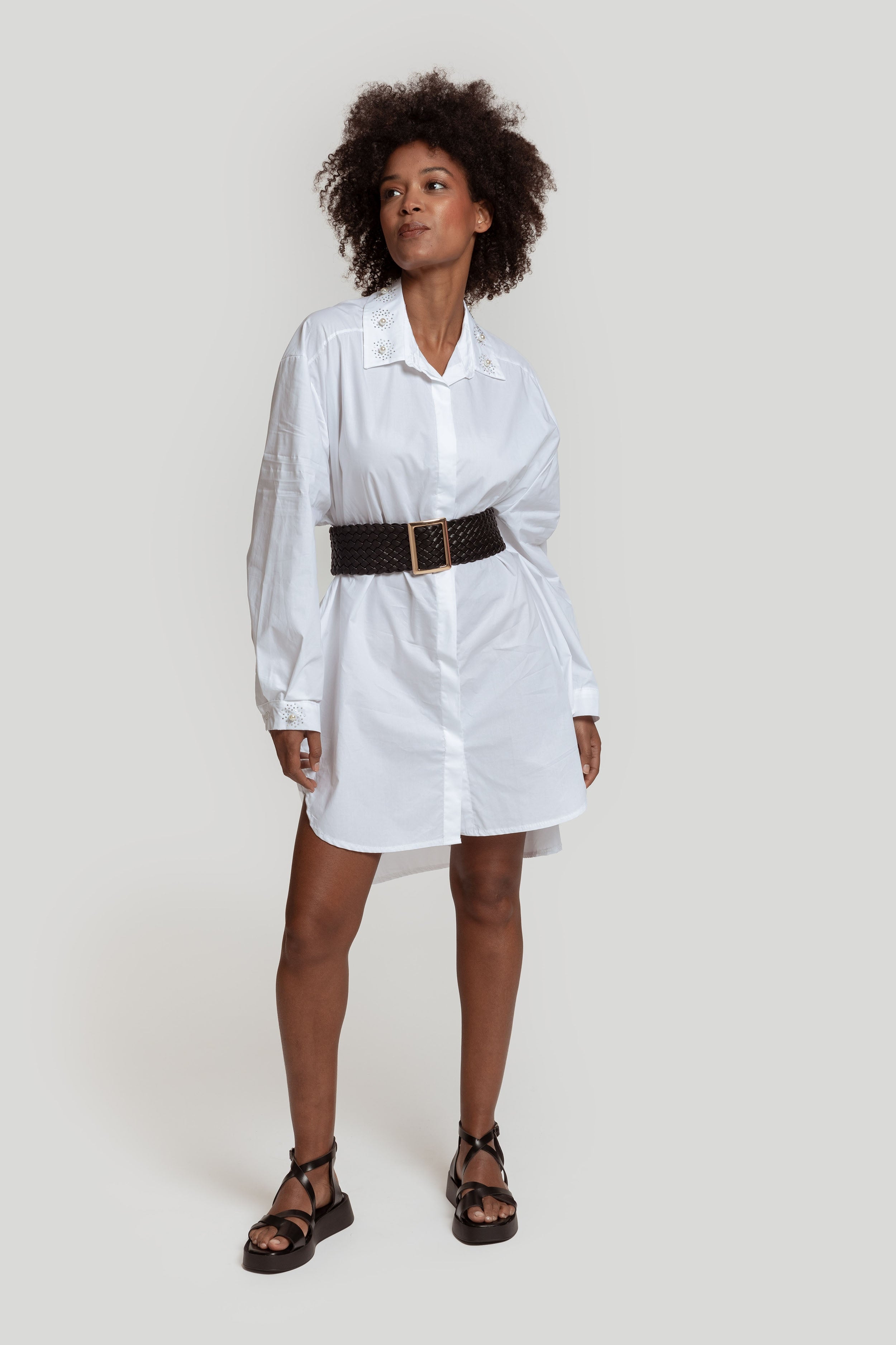 CAMISA  PERLAS