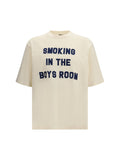 Dsquared2 Text-Print Cotton T-shirt — Ivory