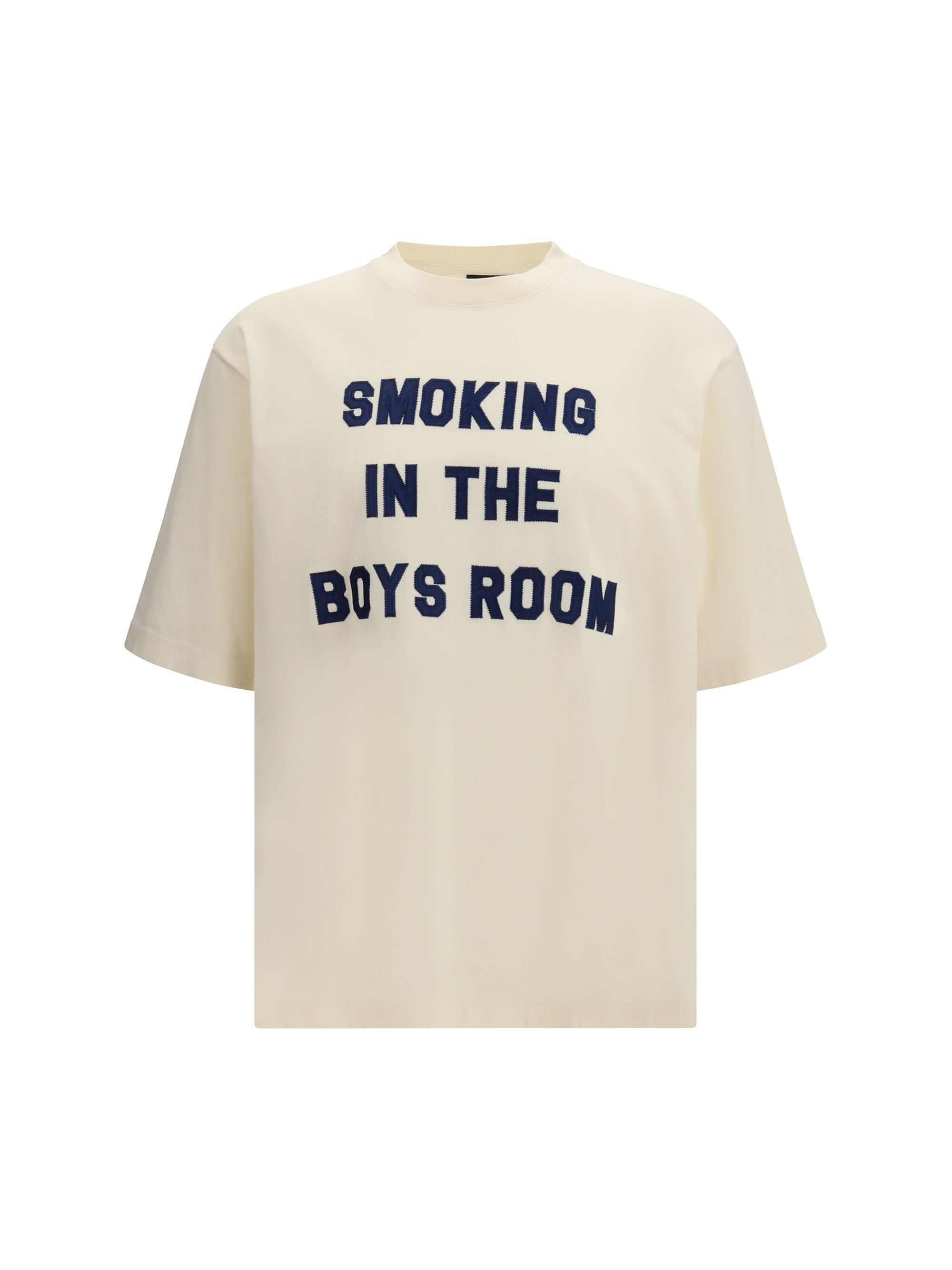 Dsquared2 Text-Print Cotton T-shirt — Ivory