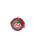 GG Supreme Apple Round Crossbody