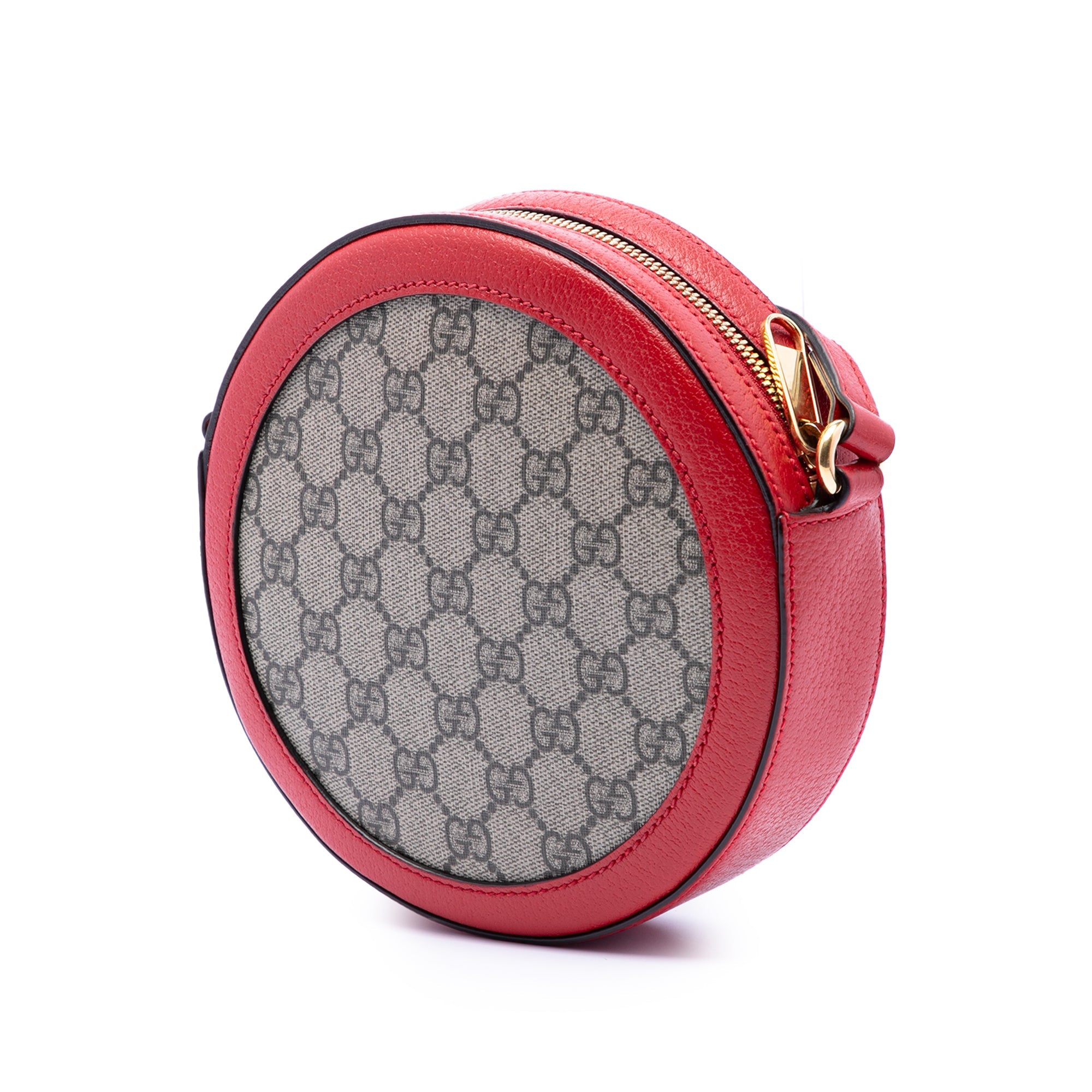 GG Supreme Apple Round Crossbody