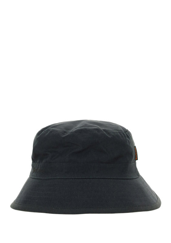 Barbour MHA0001 Wax-Coated Cotton Bucket Hat — Sage