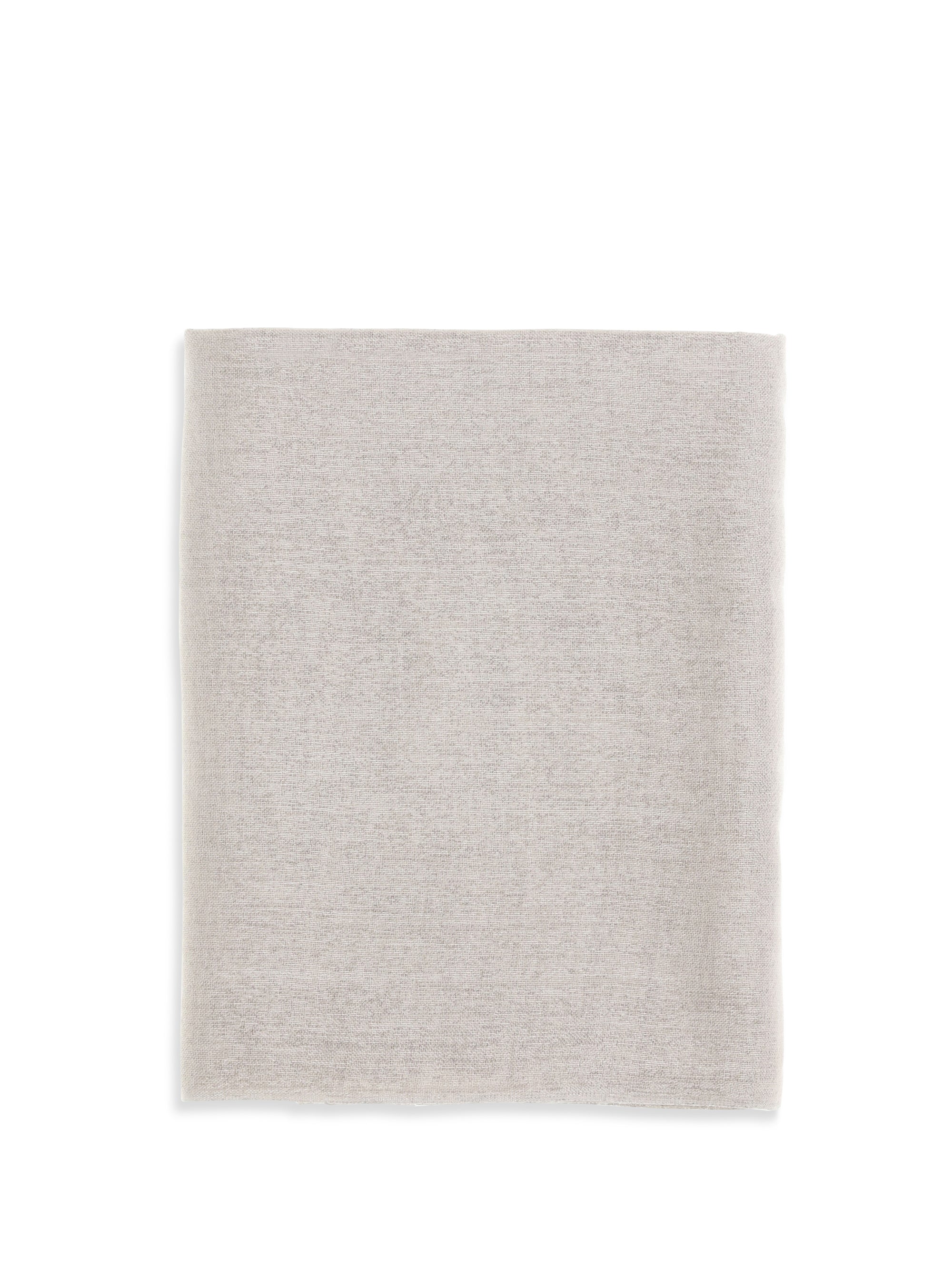 Brunello Cucinelli Silk and Cashmere Scarf — Beige