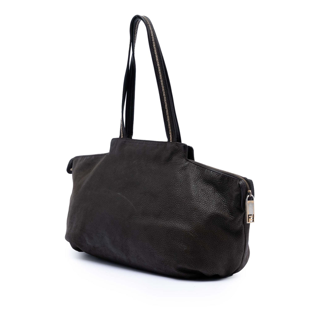 Medium FF Nubuck Chains Tote