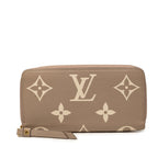 Bicolor Monogram Empreinte Giant Zippy Wallet